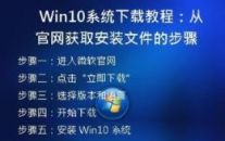   Win10系统下载教程：从官网获取安装文件的步骤