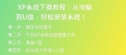 全面指南：WinXP系统下载安装版，让你的电脑重获新生！