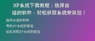 如何将XP系统下载到光盘？详细教程来了！