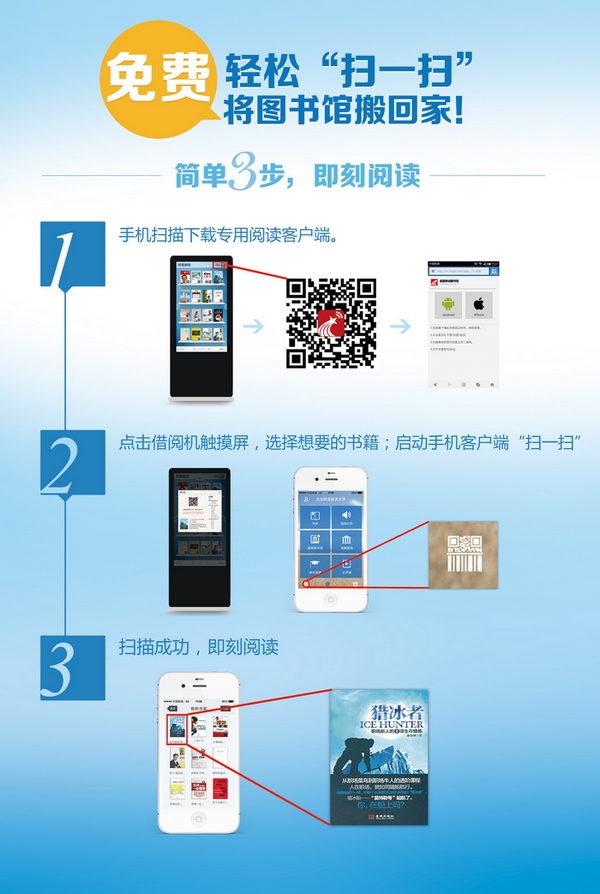 云借阅手机客户端_b端客户_云借阅数字书刊一体机