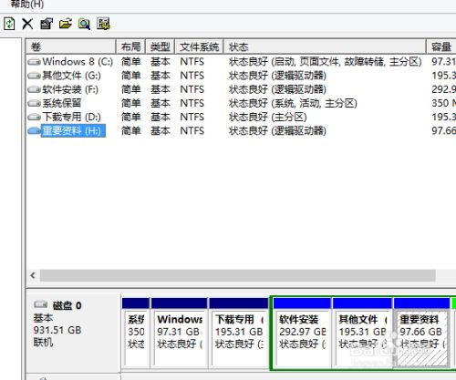 win8硬盘分区_win8怎么分盘硬盘_硬盘盘分区