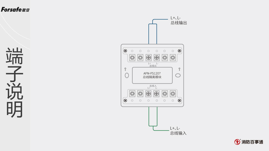 隔离模块怎么布线_隔离模块符号_赋安隔离模块接线图