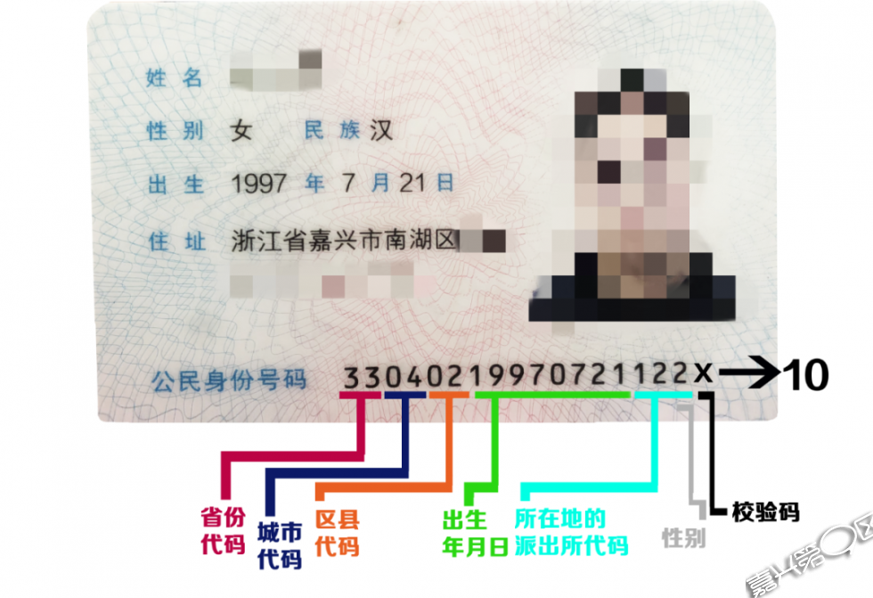 身份证号码校验码_身份证号码校验码是什么意思_身份证号码校验