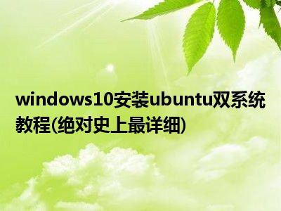 安装系统win10_windows10系统安装_安装系统引导错误