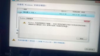 windows安装系统无法配置,Windows安装系统无法配置的常见原因及解决方法