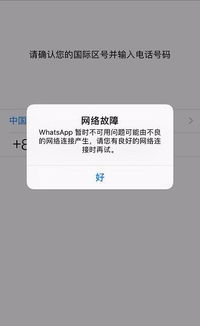 中国Whatsapp 登不上,中国地区WhatsApp无法登录的常见原因及解决方案”