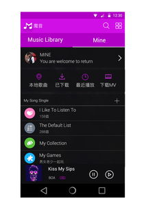 安卓系统自带音乐app,系统自带音乐应用深度解析